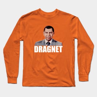 Dragnet - Joe Friday - 60s Cop Show Long Sleeve T-Shirt